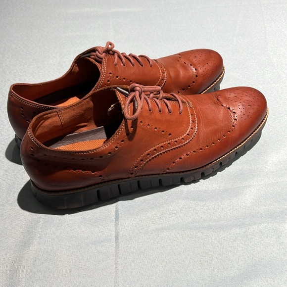 Cole Haan Zero Grand Men's Leather Wingtip Oxford Shoes Size 14M B37 - Picture 7 of 10